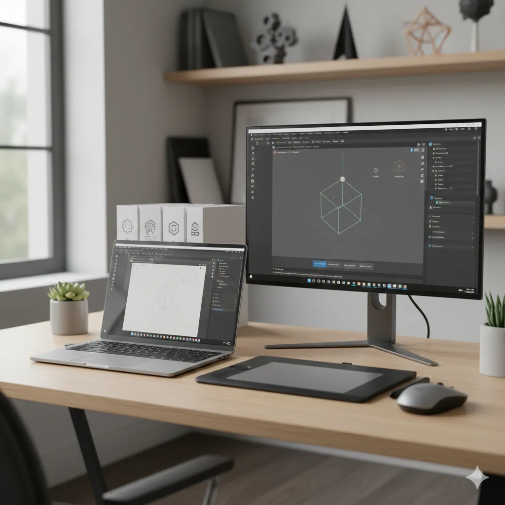 3D Modeling Workspace for Beginners